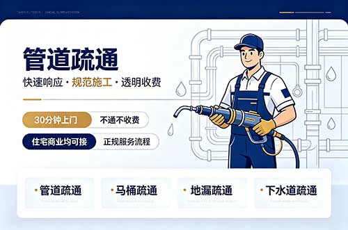扬州管道疏通