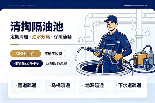 扬州清掏隔油池